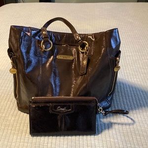 Vintage Coach Purse and Wallet